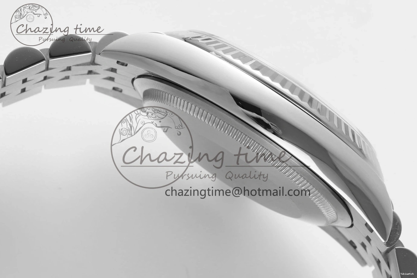 Bracelet Gray Edition 904L Green Roman Best Dial VR3235 Steel 126234 1:1 on DateJust Jubilee 36 Markers Clean 0506
